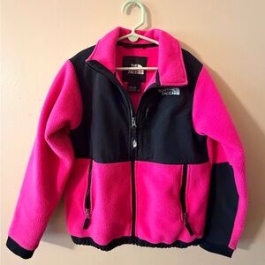 The North Face Kids Fuchsia and Black Jacket youth small (7/8)